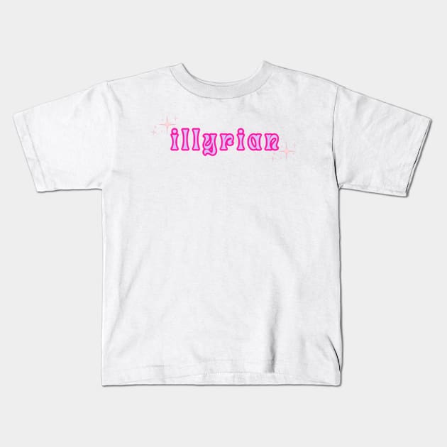 Illyrian Kids T-Shirt by harjotkaursaini